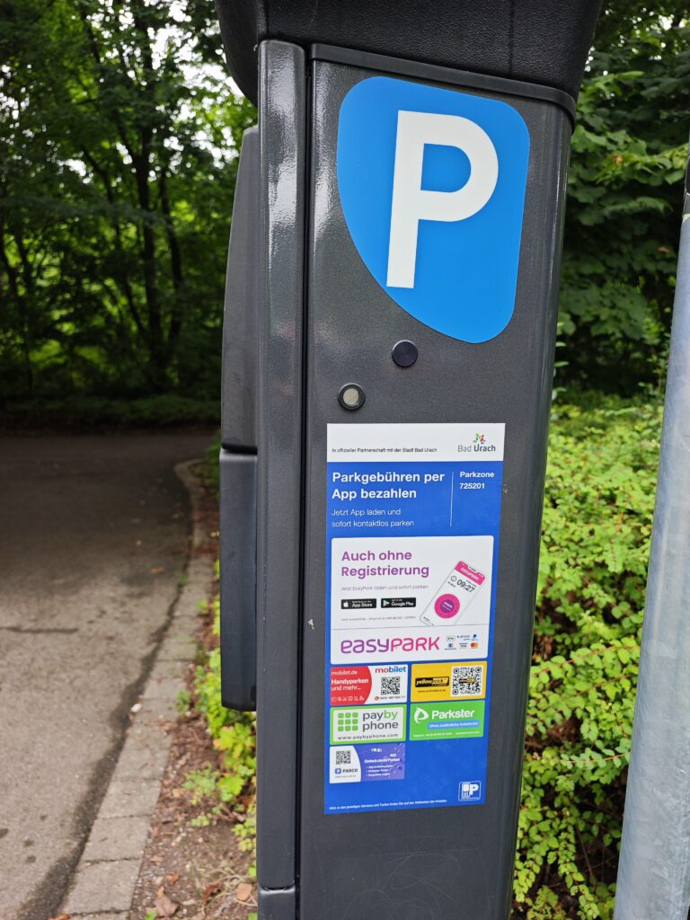Bad Uracher Wasserfälle Parkplatz