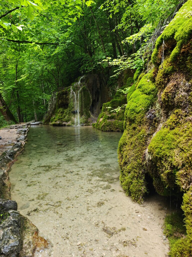 Gütersteiner Wasserfall - für mich der Schönere der Bad Uracher Wasserfälle